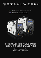 Stahlwerk MIG/MAG-200 PULS PRO Operation Manual