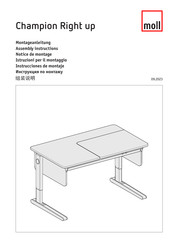 moll Champion right up Assembly Instructions Manual