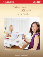 Husqvarna VIKING DESIGNER TOPAZ 50 User Manual