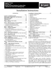 Bryant 559K 08 Series Installation Instructions Manual