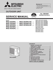 Mitsubishi Electric SEZ-AD NL Series Service Manual