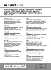 Parkside PMK 150 A1 Operation And Safety Notes