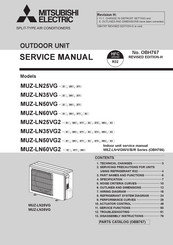 Mitsubishi Electric MUZ-LN35VG2-ER2 Service Manual