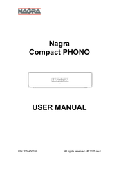 Nagra Compact PHONO User Manual