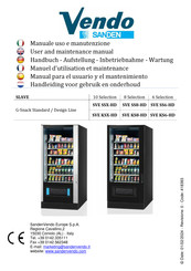 SandenVendo SVE KS8-HD User And Maintenance Manual