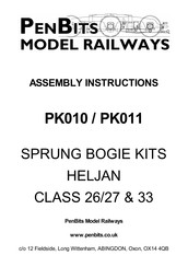 PenBits PK010 Assembly Instructions Manual