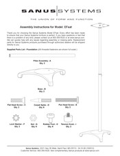 Sanus Systems EFSat Assembly Instructions Manual