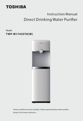 Toshiba TWP-W1743STHW Instruction Manual