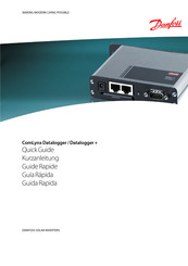 Danfoss ComLynx Datalogger+ Quick Manual