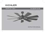 Kichler Lighting GENTRY KLF-GENTRY-65-WZ Instruction Manual
