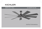Kichler Lighting GENTRY KLF-GENTRY-85-WZ Instruction Manual