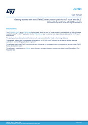 ST FP-SNS-FLIGHT1 User Manual