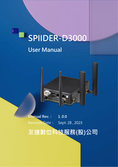 AUO SPIIDER-D3000 User Manual