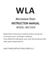 wla MS720W Instruction Manual