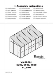 Vitavia VM0028-I Assembly Instructions Manual