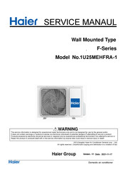 Haier F Series Service Manual