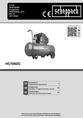 Scheppach 5906182948 Translation Of Original Instruction Manual