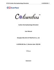MicroPort EverPace Columbus DF-5A User Manual