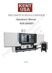KENT USA KGS-2040SO1 Operation Manual