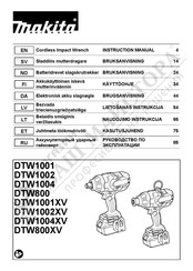 Makita DTW1004XVZ Instruction Manual