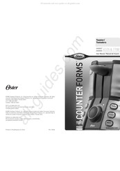 Oster Counterforms 7788 User Manual