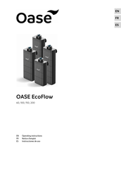 Oase EcoFlow 150 Operating Instructions Manual