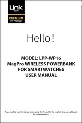 Link Tech PREMIUM LPP-WP16 User Manual