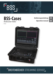 BSS Audio BSS-Cases Operation Manual
