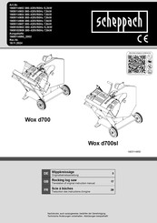 Scheppach 1905102905 Translation Of Original Instruction Manual