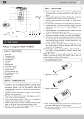 AMiO YD-021037 User Manual