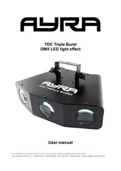 Ayra TDC Triple Burst User Manual