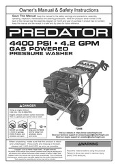 Predator 72986 Owner's Manual & Safety Instructions