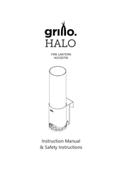 Grillo HALO ACC50700 Instruction Manual And Safety Instructions