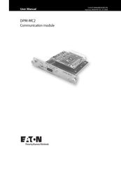 Eaton DPM-MC2 User Manual