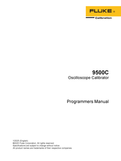 Fluke 9500C Programmer's Manual