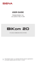 Sena BiKom 20 User Manual