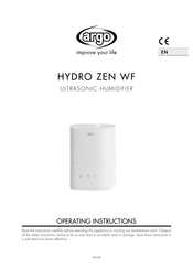Argo HYDRO ZEN WF Operating Instructions Manual