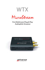 Advance acoustic WTX MicroStream Manual