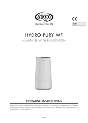 Argo HYDRO PURY WF Operating Instructions Manual