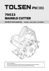 TOLSEN TOOLS FORCE XPRESS 79533 Instruction Manual