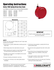 ReelCraft 7800 EMP Operating Instructions Manual
