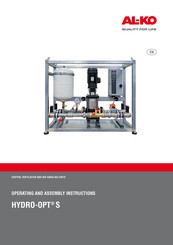 AL-KO HYDRO-OPT S6.5 Customer's Operating And Assembly Instructions