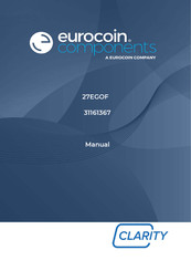 Clarity eurocoin components 27EGOF Manual
