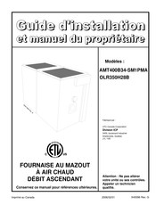 UTC ICP OLR350H28B Installation Instructions And Homeowner's Manual