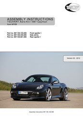 Techart 087.100.801.009 Assembly Instructions Manual
