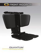 Quantum ADJUSTABLE CENTER-MOUNT FOOT PLATFORM Basic Operation Instructions