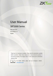 ZKTeco SBT3000 Series User Manual
