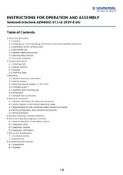 schmersal AZM400Z-ST2-I2-2P2P-E-DU Instructions For Operation Manual