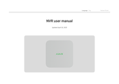 AJAX Systems NVR DC User Manual