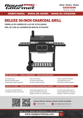 ROYAL GOURMET CD2030AN Owner's Manual